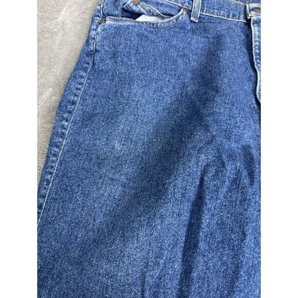 Vintage 90s Levi's Flex Straight Jeans Men's Size 38x32 Blue - Picture 7 of 13
